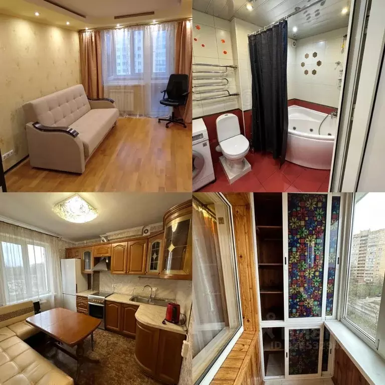 1-к кв. Московская область, Солнечногорск Рабочая ул., 10 (36.6 м) - Фото 1