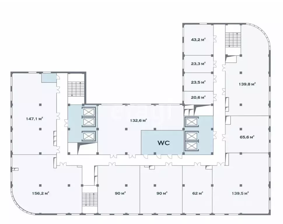 Офис в Новосибирская область, Новосибирск ул. Фрунзе, 242 (1390 м) - Фото 1