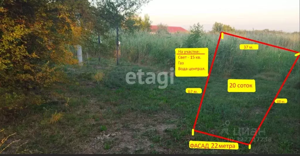 Участок в Краснодарский край, Славянский район, Петровское с/пос, ... - Фото 1