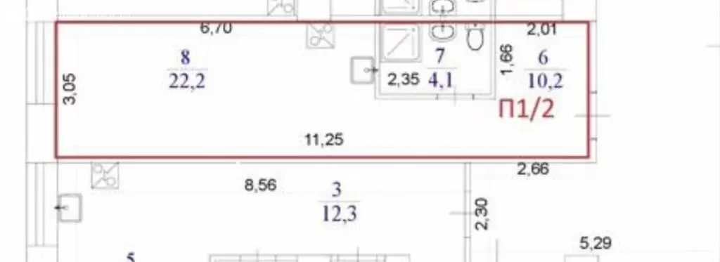 Квартира-студия: Нижний Новгород, Агрономическая улица, 134 (36.5 м) - Фото 0