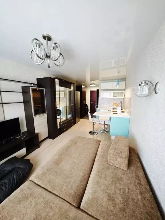 Студия Приморский край, Владивосток Липовая ул., 2 (24.0 м) - Фото 2