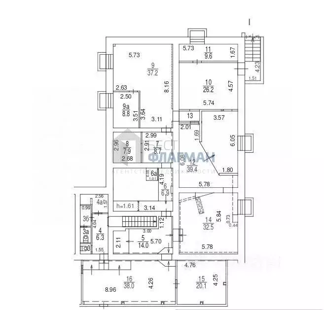 Помещение свободного назначения в Москва Ленинский просп., 88К2 (265 ... - Фото 2