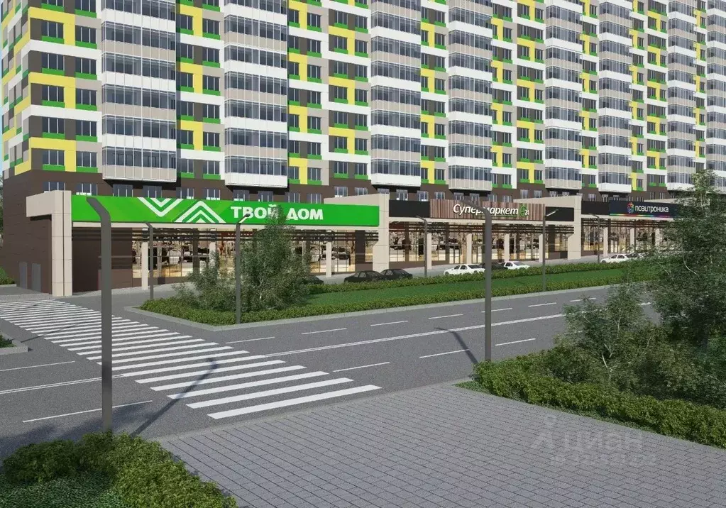 1-к кв. Чувашия, Чебоксары просп. Геннадия Айги, 17 (37.81 м) - Фото 2