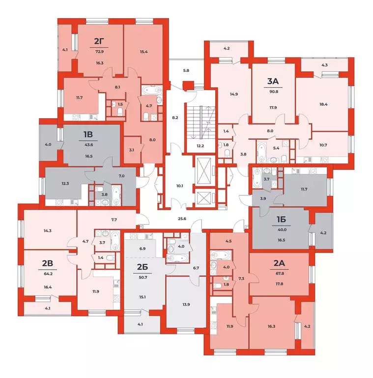 3-комнатная квартира: Дубна, Тверская улица, 32 (90.8 м) - Фото 2