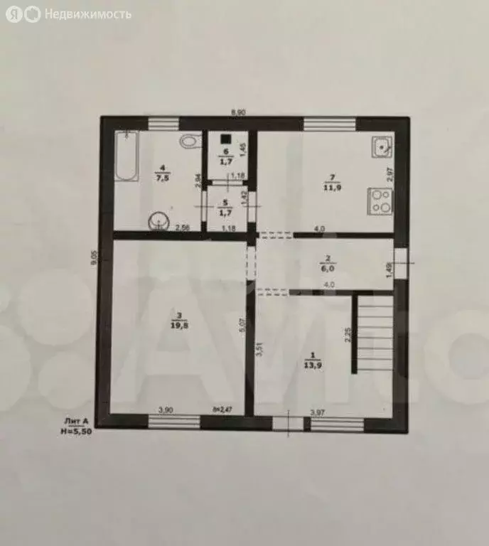 1-комнатная квартира: Алексеевка, площадь Победы, 77 (31.4 м) - Фото 0