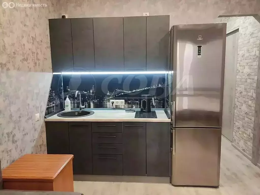 Квартира-студия: Тюмень, микрорайон Антипино, улица Будённого, 1Ак1 ... - Фото 1