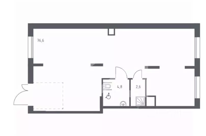 Торговая площадь в Москва ул. Золотошвейная, 5 (84 м) - Фото 2