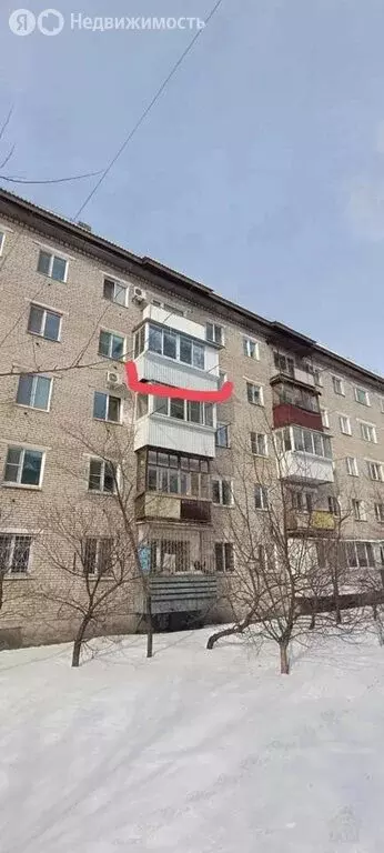 1-комнатная квартира: Биробиджан, улица Шолом-Алейхема, 73 (29.8 м) - Фото 1