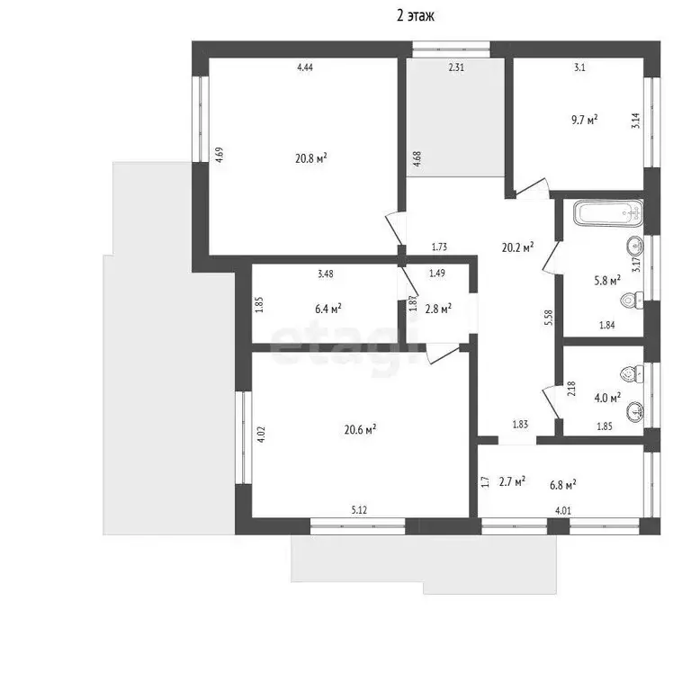 Дом в Камчатский край, Елизовский муниципальный округ, СНТ Междуречье ... - Фото 1
