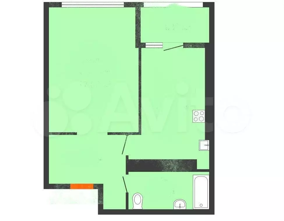 1-к. квартира, 50 м, 11/12 эт. - Фото 0
