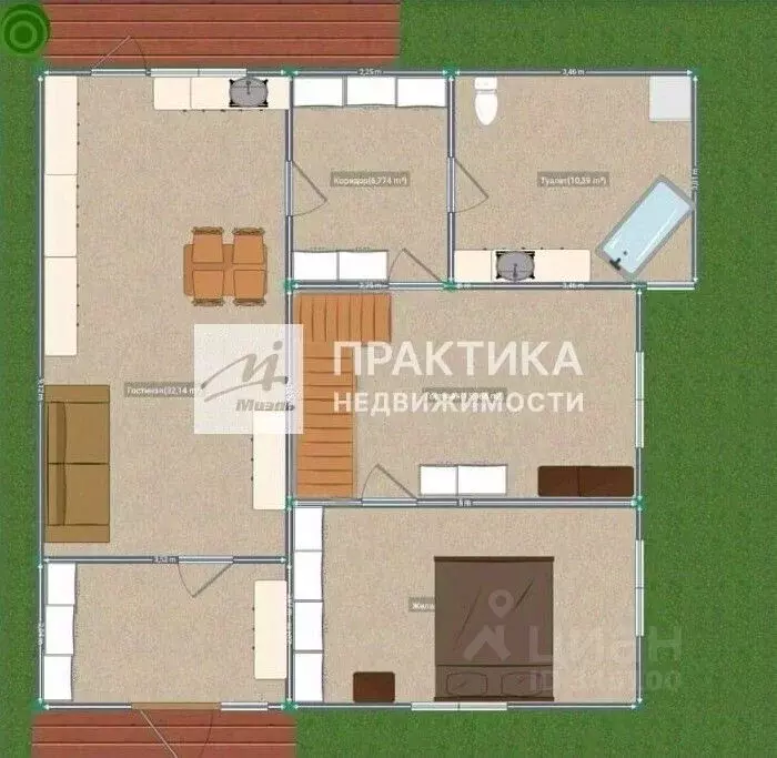 Дом в Московская область, Ленинский городской округ, пос. Мещерино ул. ... - Фото 2
