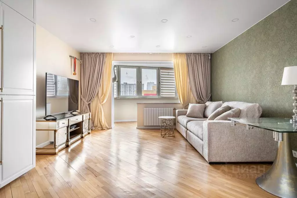 2-к кв. Москва ул. Авиаконструктора Миля, 15к1 (68.1 м) - Фото 1