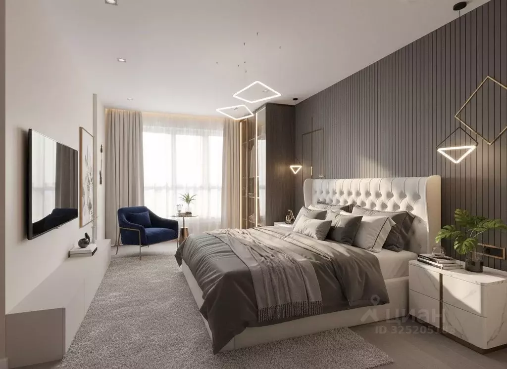 2-к кв. Татарстан, Казань Петербургская ул., 64 (80.0 м) - Фото 2