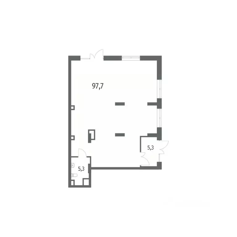 Помещение свободного назначения в Санкт-Петербург ул. Академика ... - Фото 2