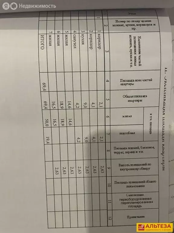 3-комнатная квартира: Балтийск, Ленинградская улица, 5 (69.4 м) - Фото 2