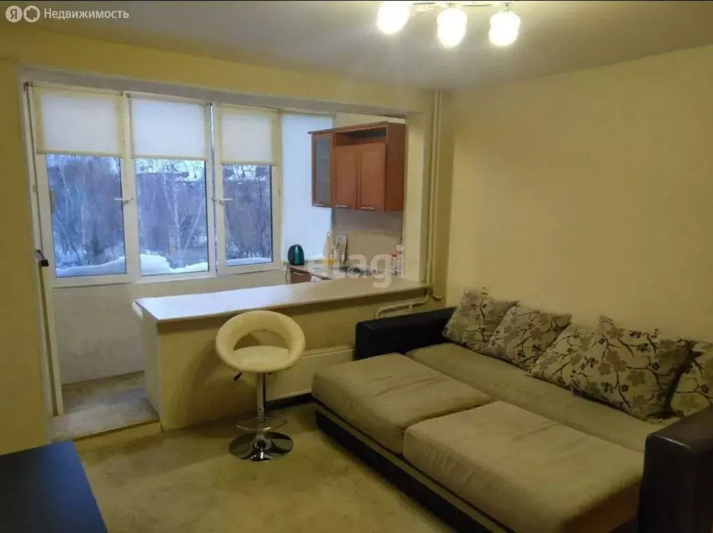Квартира-студия: Тюмень, улица Седова, 66 (17.1 м) - Фото 1