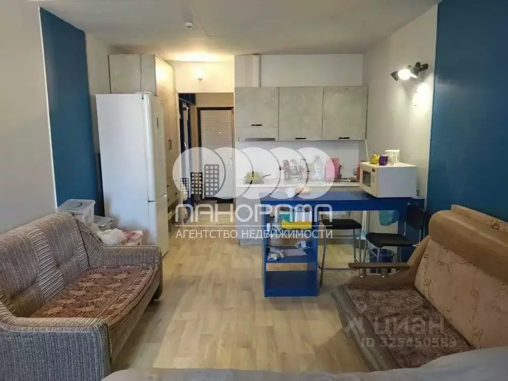 Студия Краснодарский край, Анапа Владимирская ул., 154к2 (29.1 м) - Фото 1