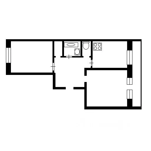 2-к кв. Волгоградская область, Волгоград Двинская ул., 13 (53.0 м) - Фото 2