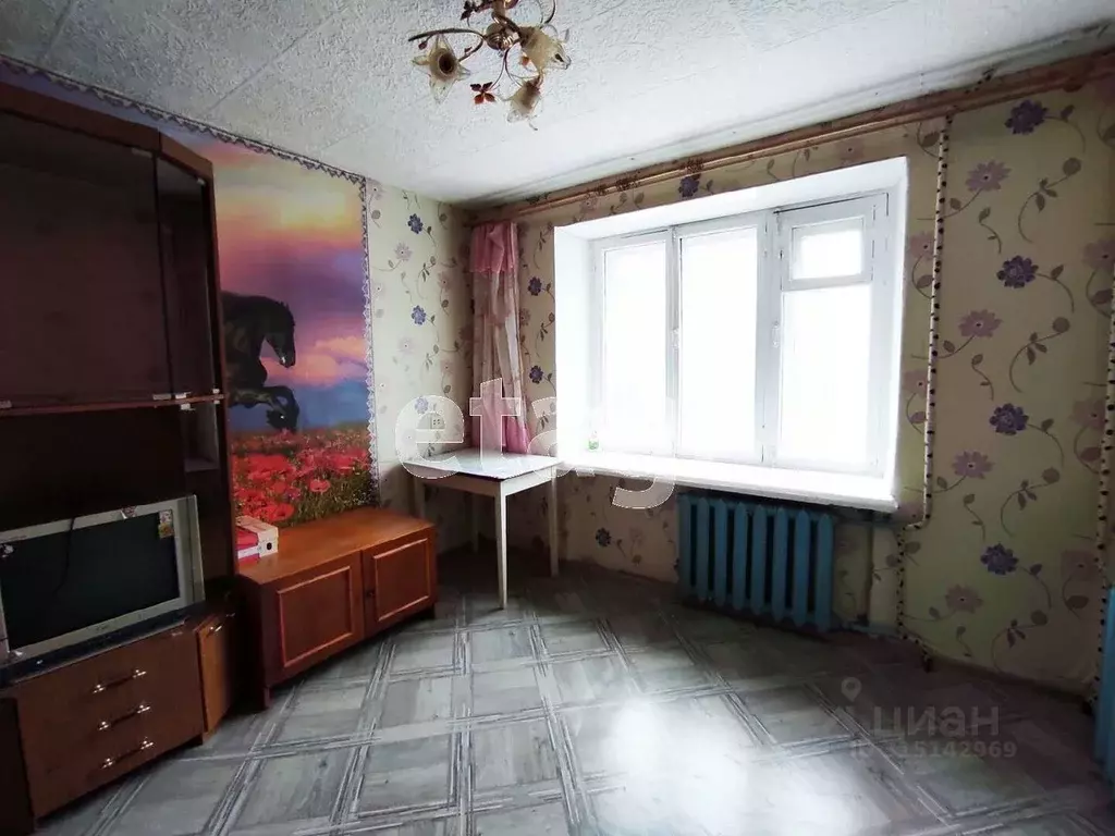 Комната Архангельская область, Вычегодский рп ул. Ленина, 53А (30.3 м) - Фото 1