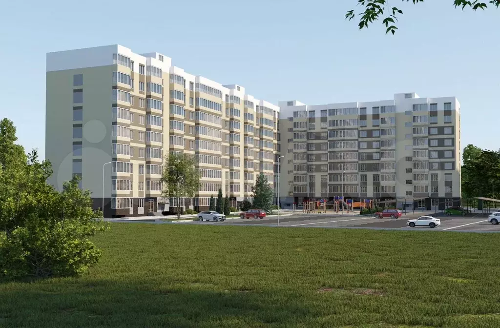 3-к. квартира, 90,3 м, 8/9 эт. - Фото 1