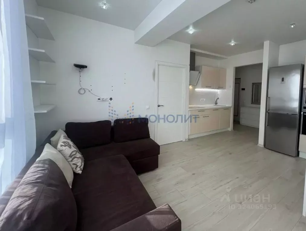 1-к кв. Нижегородская область, Нижний Новгород ул. Генкиной, 25А (45.3 ... - Фото 2