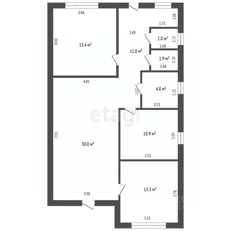 Дом в Тюменская область, Тюменский муниципальный округ, Винзили рп ул. ... - Фото 2