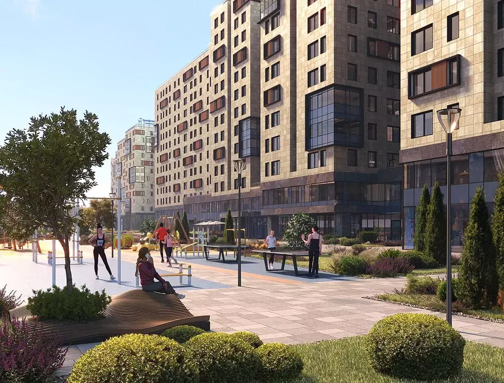 2-к кв. Санкт-Петербург Коломяжский просп., 4 (61.68 м) - Фото 1