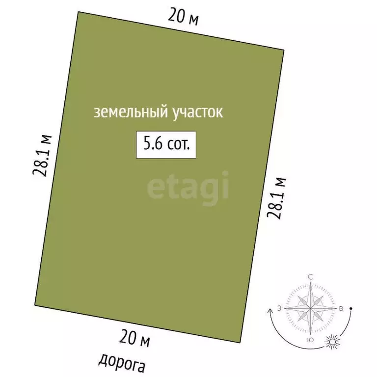 Участок в Тюменская область, Тюмень Лето-Парк кп, ул. Светлая (11.93 ... - Фото 1