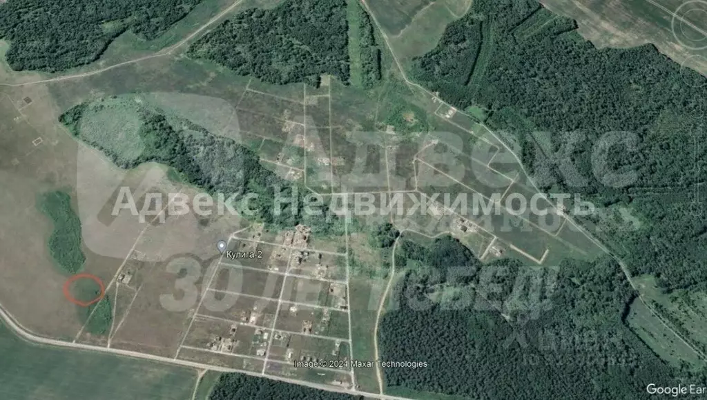 Участок в Тюменская область, Тюменский район, с. Кулига ул. ... - Фото 1