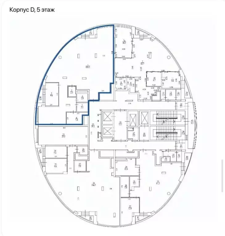 Офис в Москва Поклонная ул., 3 (174 м) - Фото 2