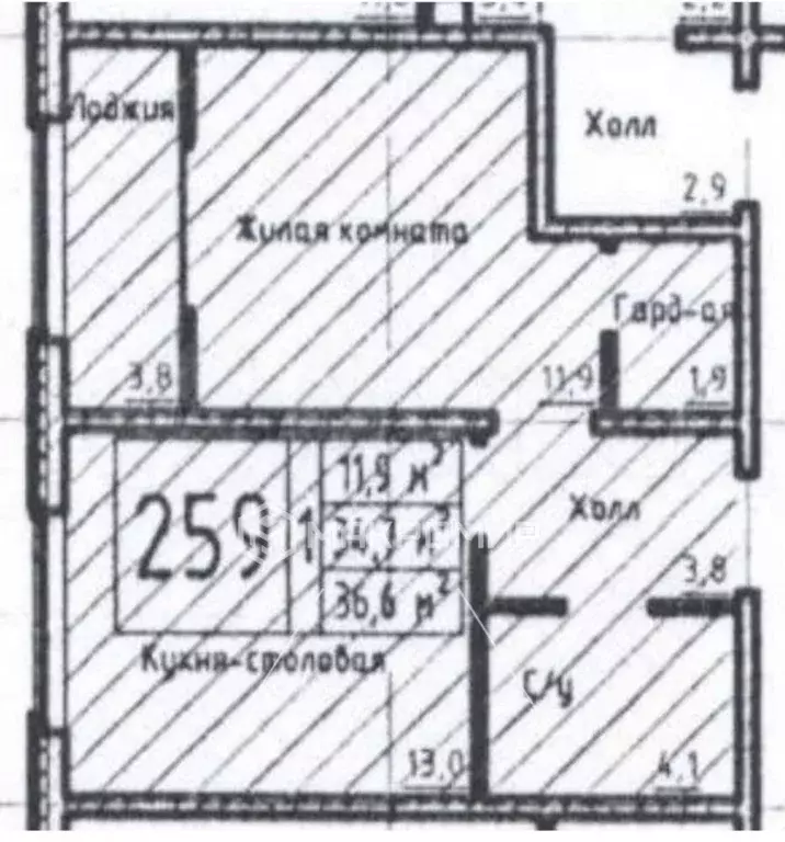 1-к кв. Челябинская область, Челябинск просп. Ленина, 4 (36.6 м) - Фото 1