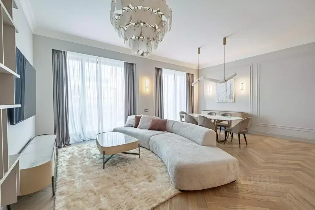 4-к кв. Москва Ленинградский просп., 37/3 (132.0 м) - Фото 1