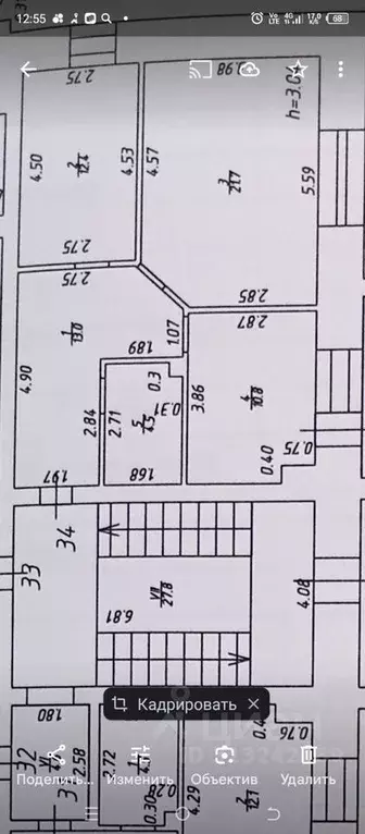 2-к кв. Татарстан, Казань ул. Сибирский Тракт, 43А (62.4 м) - Фото 0