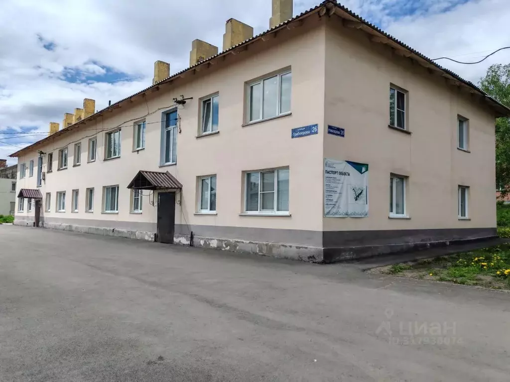 1-к кв. Кемеровская область, Прокопьевск ул. Грибоедова, 26 (30.0 м) - Фото 0