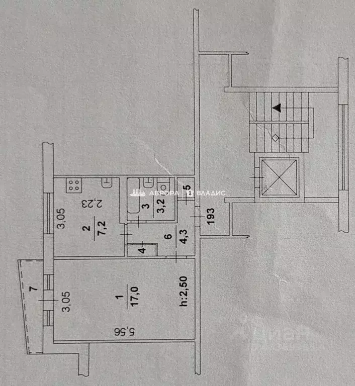 1-к кв. Челябинская область, Магнитогорск ул. Советской Армии, 51 ... - Фото 2