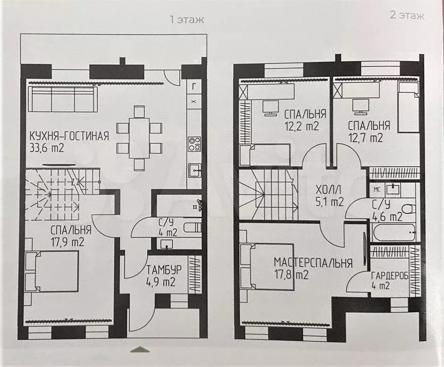 Таунхаус 120 м на участке 3,3 сот. - Фото 0