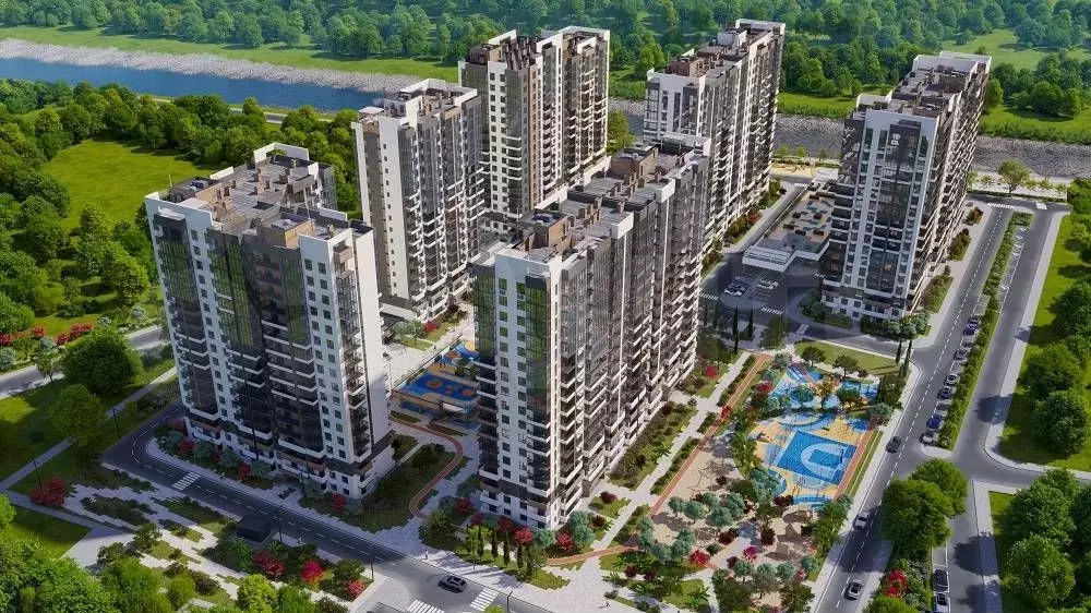 Квартира-студия, 37,5 м, 6/17 эт. - Фото 1