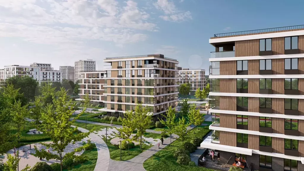 1-к. квартира, 30 м, 4/7 эт. - Фото 1