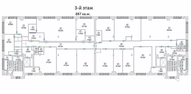 Офис (35 м) - Фото 0