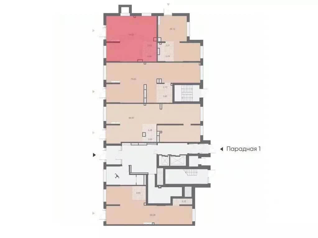 Помещение свободного назначения в Санкт-Петербург № 54 муниципальный ... - Фото 2