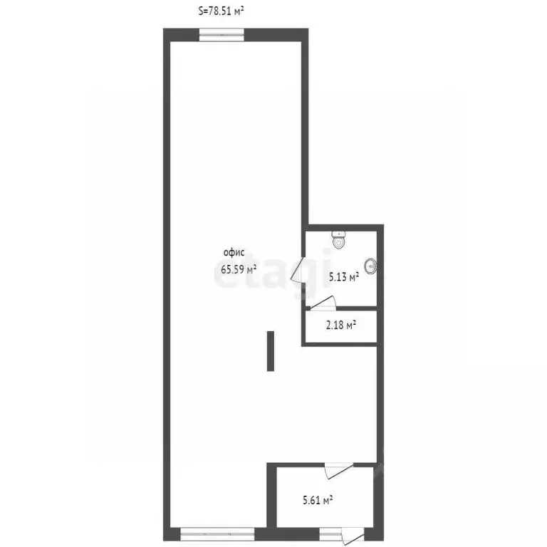 Помещение свободного назначения в Тюменская область, Тюмень Рощино ... - Фото 2
