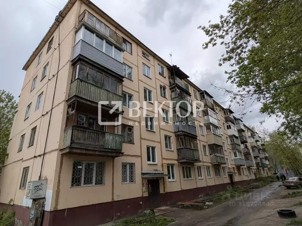 2-к кв. Ивановская область, Иваново Новая ул., 4 (45.0 м) - Фото 0