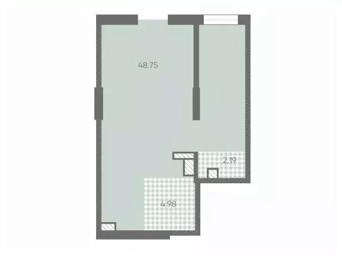 Помещение свободного назначения в Санкт-Петербург Морская миля жилой ... - Фото 1