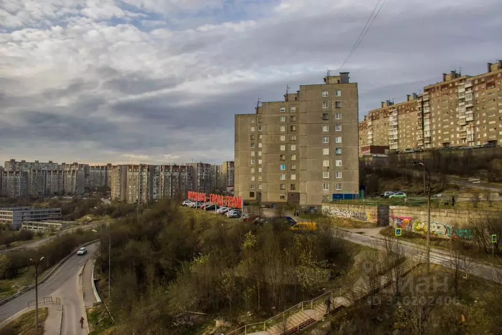 2-к кв. Мурманская область, Мурманск Северный проезд, 18 (45.0 м) - Фото 1