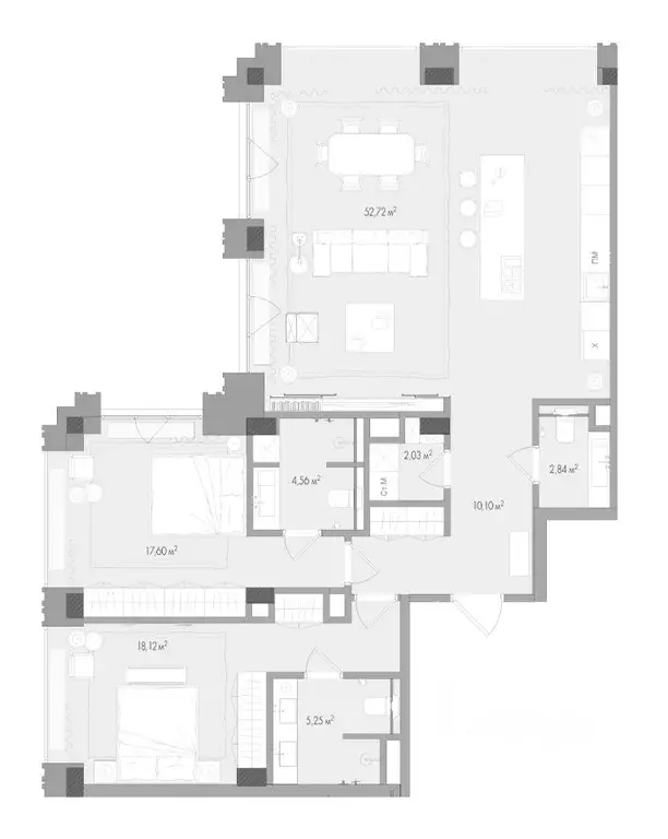2-к кв. Москва Садовая-Сухаревская ул., 14 (114.89 м) - Фото 0