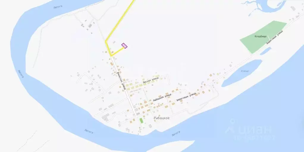 Участок в Сахалинская область, Анивский городской округ, с. Рыбацкое ... - Фото 1