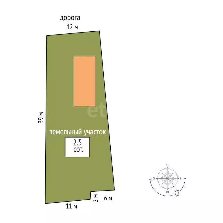 Дом в Феодосия, 5-й Подгорный проезд, 5 (52.2 м) - Фото 1