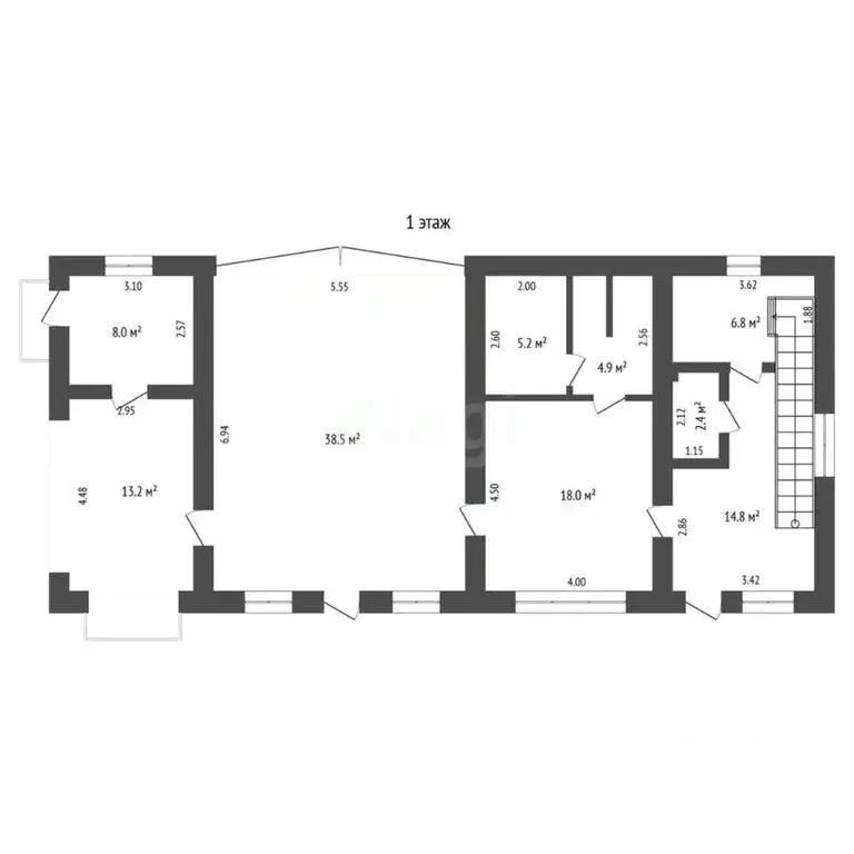 Дом в Омская область, Омский район, с. Красноярка ул. Коммунальник ... - Фото 2