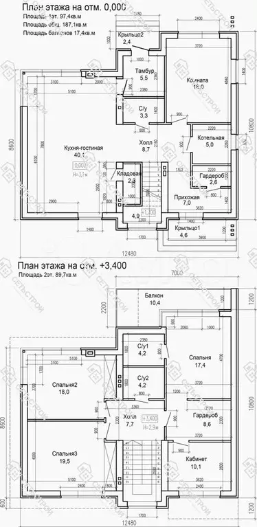 Коттедж 214 м на участке 1 сот. - Фото 0