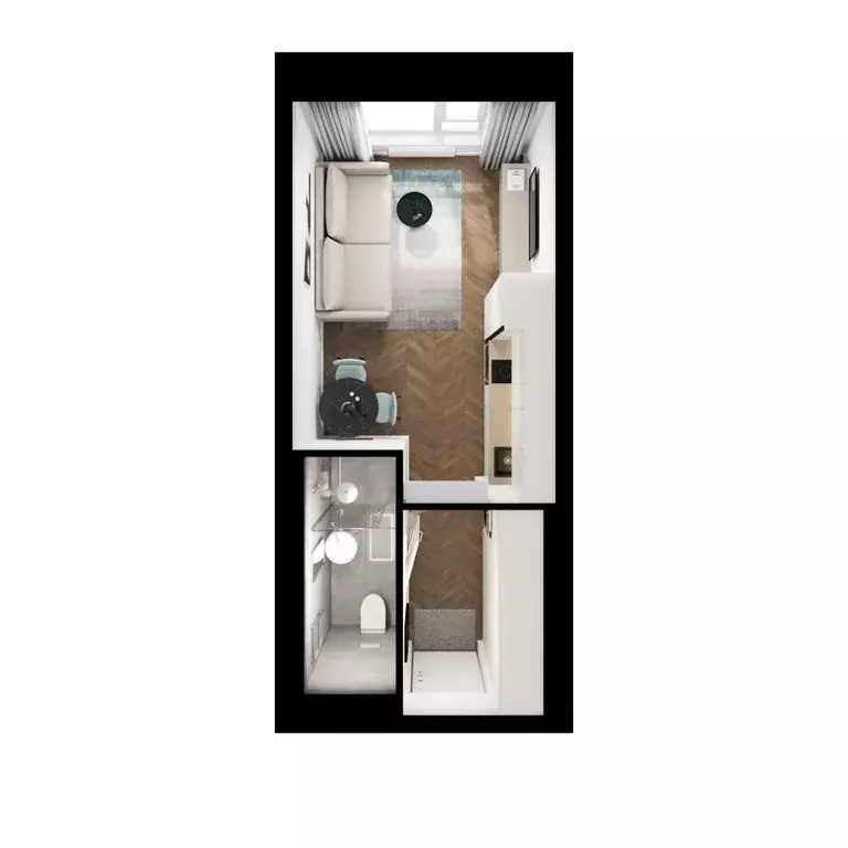 Студия Бурятия, Улан-Удэ ул. Шмидта, 37А (19.55 м) - Фото 2